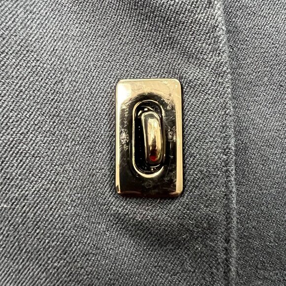 Lauren Ralph Lauren Womens Jacket Size 10 Four Pockets Toggle Closures Navy - Picture 10 of 16